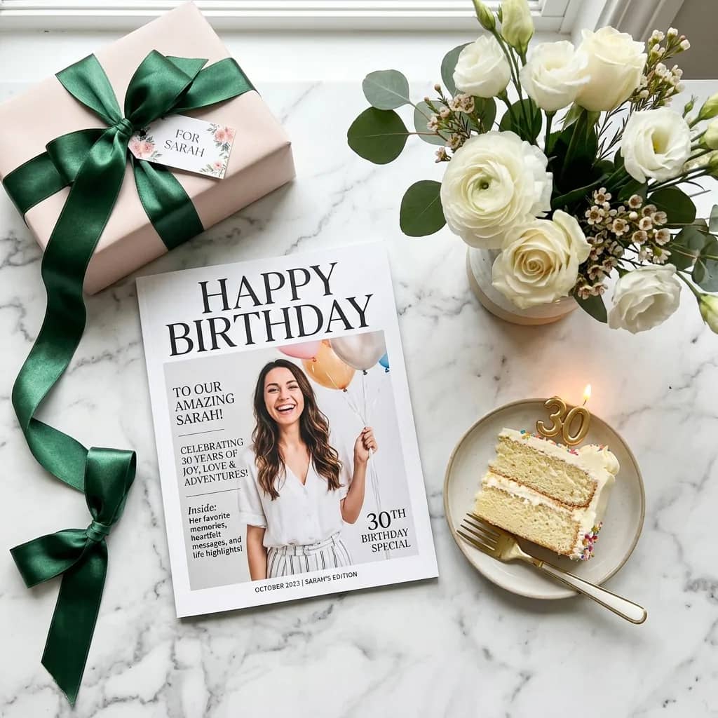 Birthday Magazine, view 6