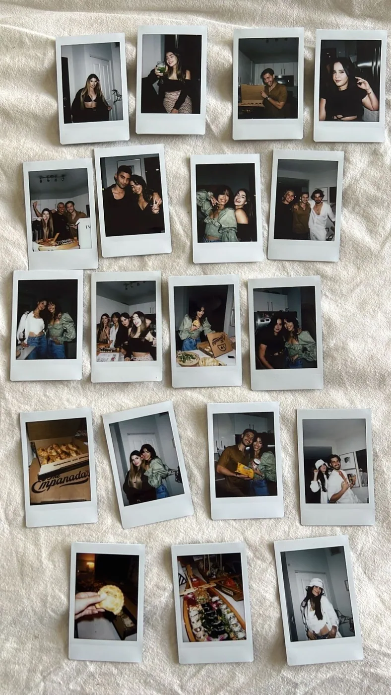 Custom polaroid prints online in India — retro-bordered photo prints with captions