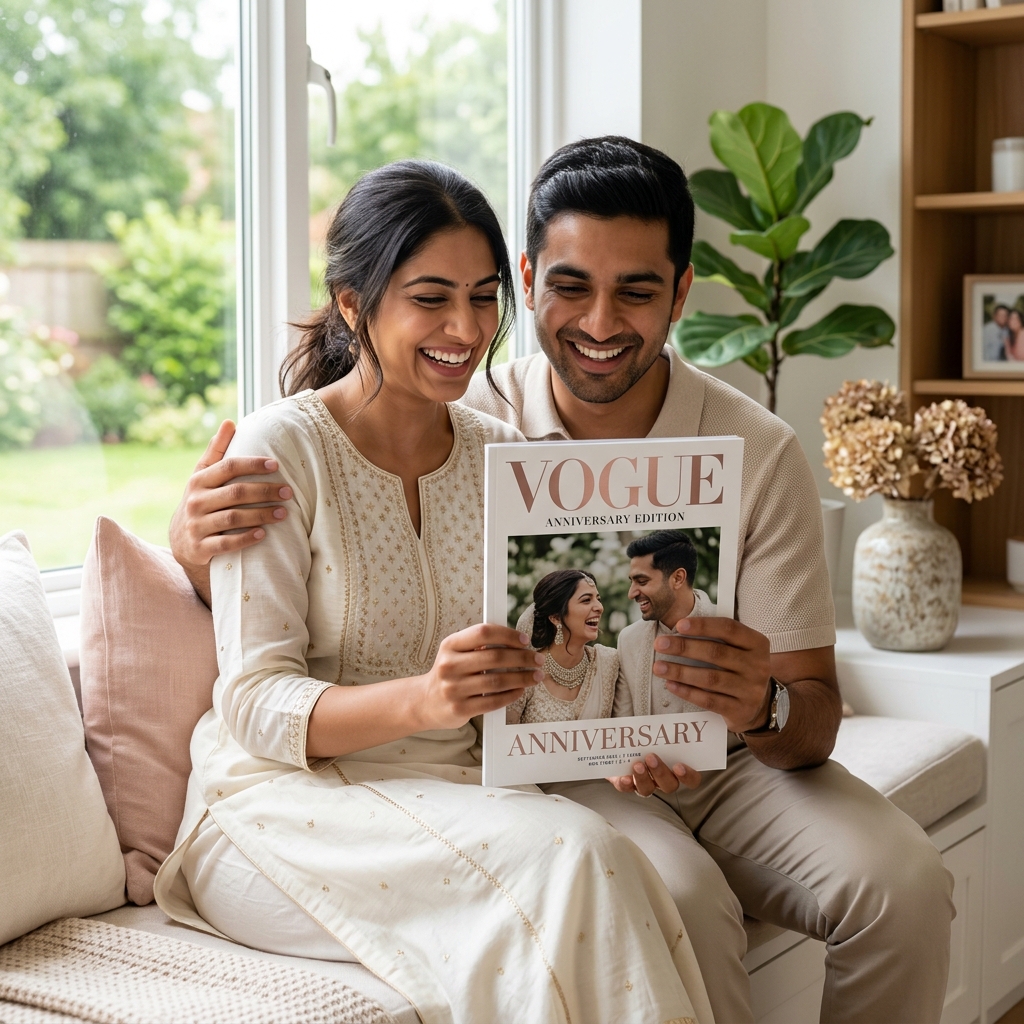 Anniversary Magazine — Personalised Photo Gift India | The Print Story