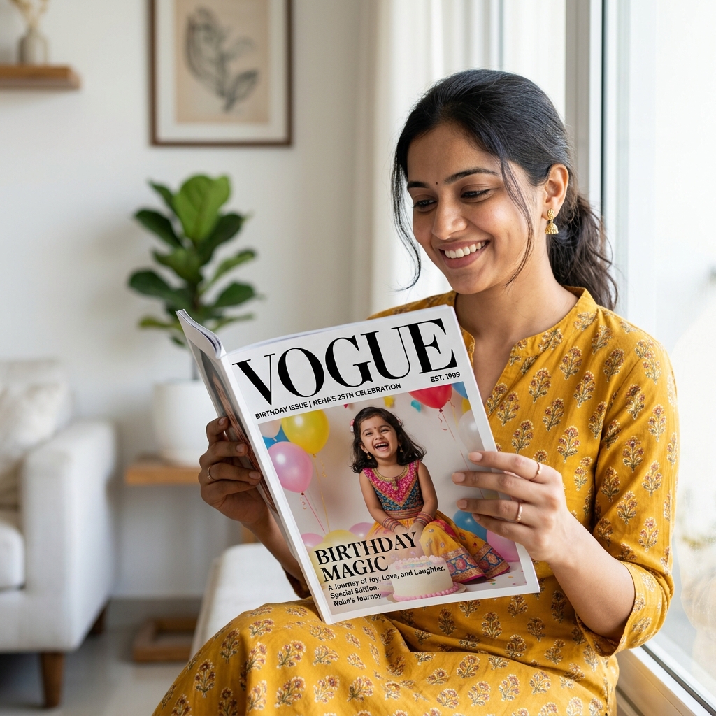 Birthday Magazine — Personalised Photo Gift India | The Print Story
