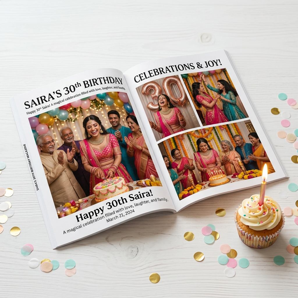 Birthday Magazine preview picture 2 — The Print Story